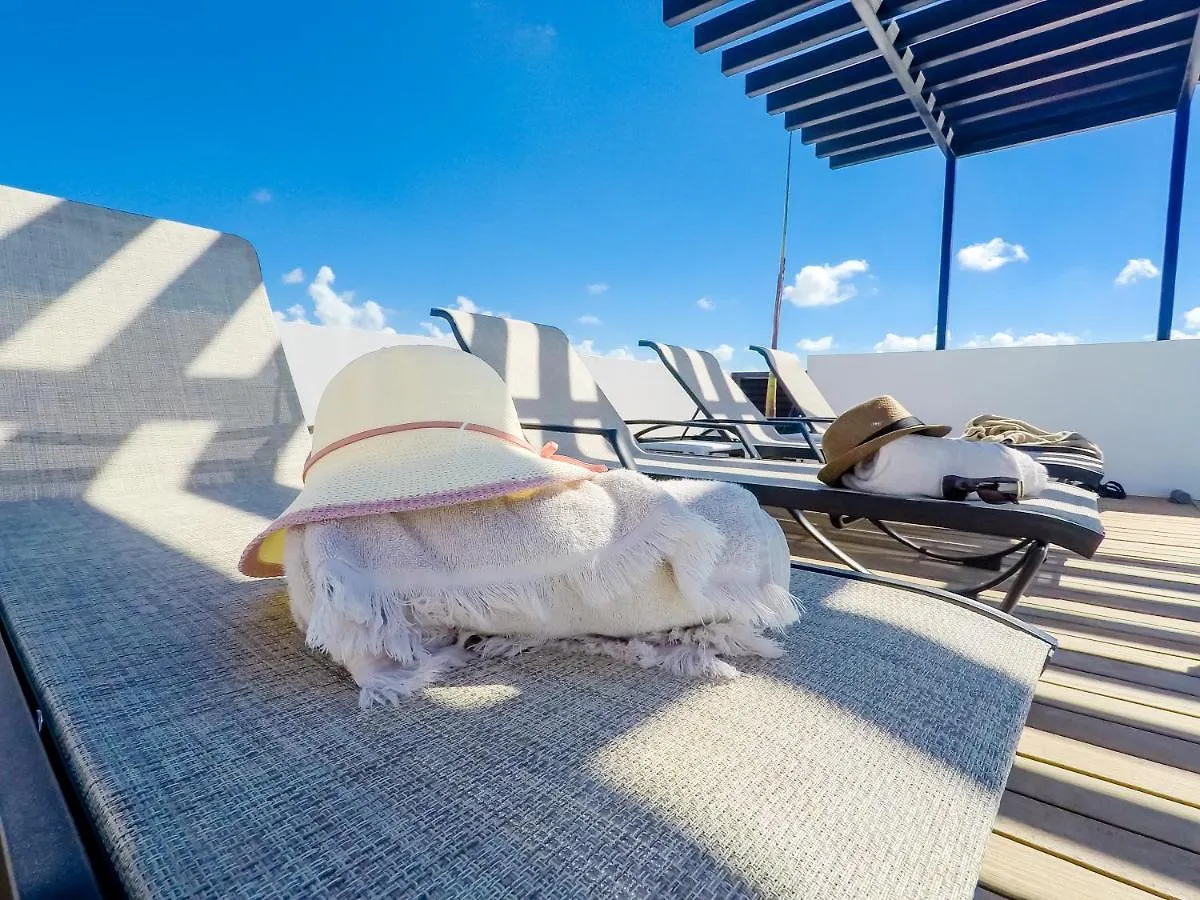 Quinto Sol 18 - Apartment Near Beach - Rooftop Pool - Aldea Zama Tulum